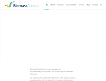 Tablet Screenshot of biomassconsult.com